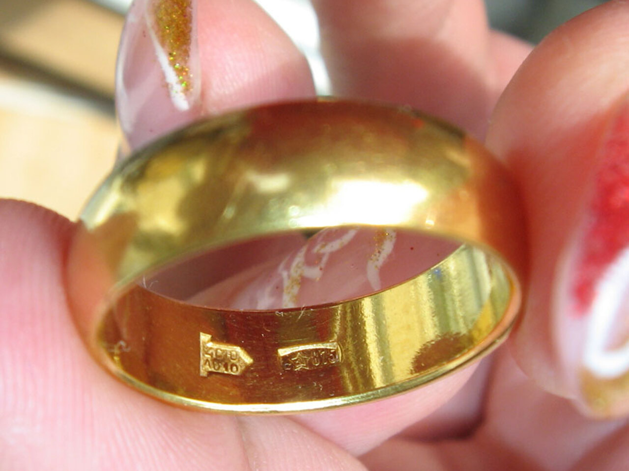 Как проверить кольцо золотое или нет