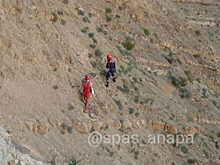 В Сукко на склоне горы застрял турист из Москвы
