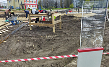 В парке «Тёплый берег» Курской области не успели исправить недоделки до 1 мая