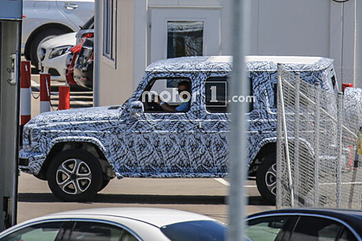 Появились шпионские изображения нового поколения Mercedes Gelandewagen