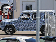 Появились шпионские изображения нового поколения Mercedes Gelandewagen