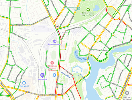Из-за ДТП на ул. Горького троллейбусный маршрут №7 пустили по Советскому проспекту