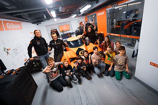 G-Drive Racing для детей и студентов: стенд в «Кидзании», визит Русинова, Нифонтовой и Шикова, проект с Политехом