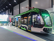 СберЛизинг и «ПК Транспортные системы» представили на ПМЭФ инновационный трамвай «Корсар»