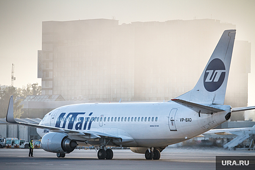 Самолет Utair, летевший из Уфы в ХМАО, вернулся в аэропорт из-за неисправности