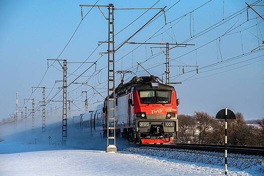 Пассажирские поезда встали в Татарстане из-за непогоды