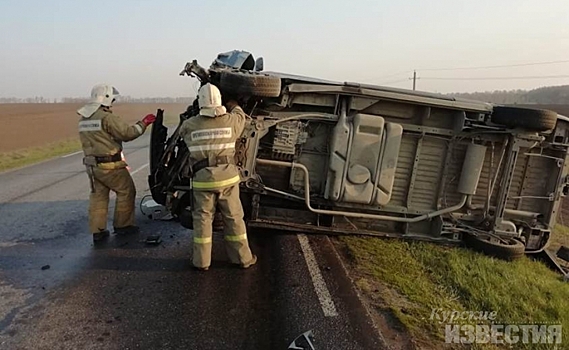 Курская область. В крупном ДТП пострадали 6 человек