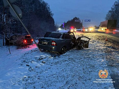 Женщина погибла в жутком ДТП с внедорожником в Нижегородской области