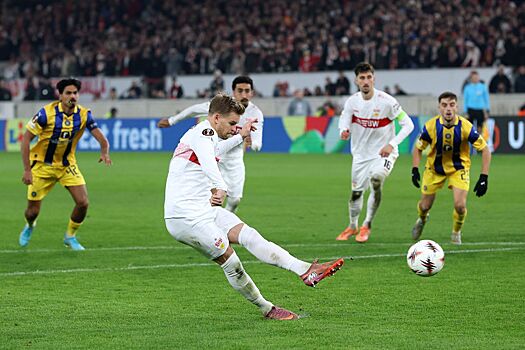 «Штутгарт» дома победил «Маккаби» Тель-Авив в матче Лиги Европы