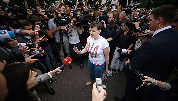 Савченко выразила готовность работать в Минске по Донбассу
