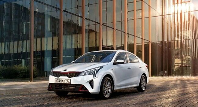 KIA Rio в январе стал самым продаваемым автомобилем в России