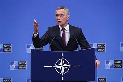 Пресс-конференция в рамках совещания министров обороны НАТО