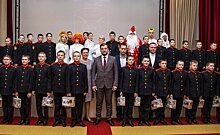 Нижнекамские кадеты получили новогодние подарки от АО "ТАИФ-НК"