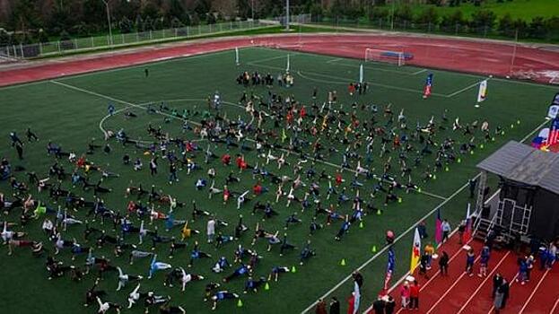 В Краснодаре состоялась "Космическая зарядка"