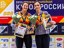 Спортсменки из Подмосковья выиграли серебро на 2 этапе Кубка России по пляжному волейболу