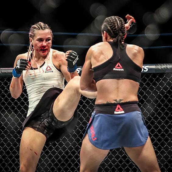 Куницкая известна по выступлениям в Абсолютном бойцовском чемпионате (UFC). На ее счету 12 побед и пять поражений. Последний бой с участием россиянки состоялся в декабре 2019-го. Тогда она уступила британке Аспен Ладд.