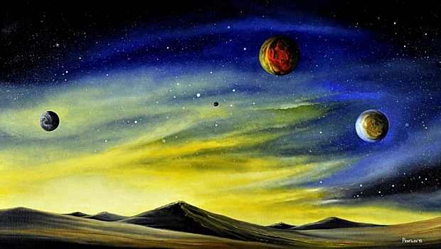 В СЗАО откроется выставка живописи и графики «Звездное небо над нами»