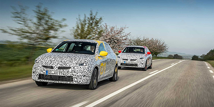 Opel на заключительных испытаниях проверяет работоспособность обновленного хэтча Corsa