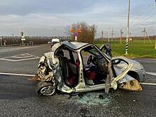 В Новокубанском районе Кубани «Газель» протаранила легковушку, стоящую на светофоре