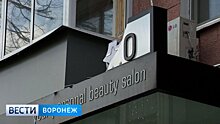 Воронежские коммунальщики разбили козырьки магазинов и повредили автомобиль