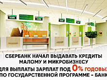 Малый бизнес получит беспроцентные кредиты на зарплаты сотрудникам