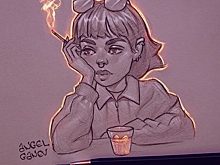 Художник создал светящиеся изнутри иллюстрации