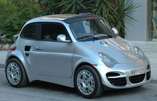 Как смогли: на базе старого Fiat 500 создали «почти» Porsche 911 Turbo