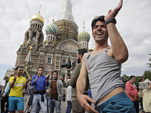 Кроме стадиона особую атмосферу в Санкт-Петербурге создает фан-зона Чемпионата мира