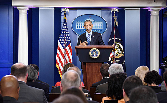 Итоговая пресс-конференция Барака Обамы на посту президента США в Вашингтоне