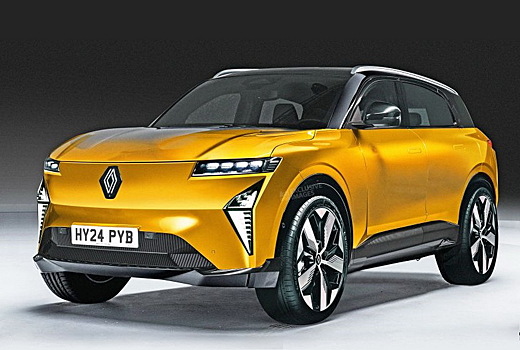 Новый Renault Scenic превратится в кроссовер, сменив поколение