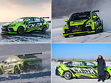 Geely показала зимние тесты суперседана с двигателем на метаноле