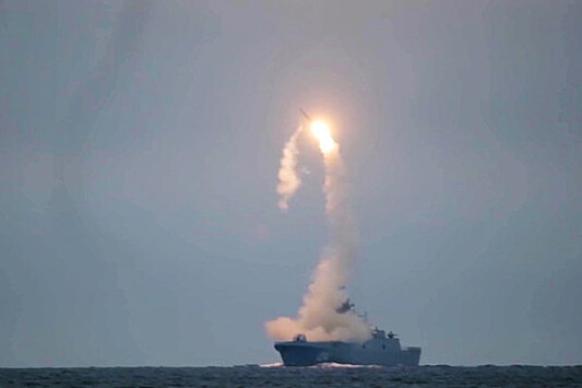 В Белом море запустили гиперзвуковую ракету "Циркон"