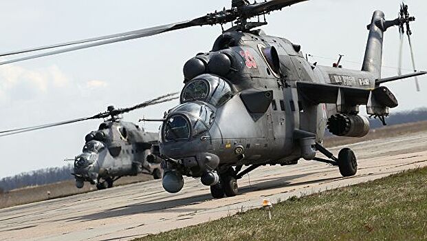 Россия изготовила для Нигерии семь вертолетов Ми-35, сообщил источник