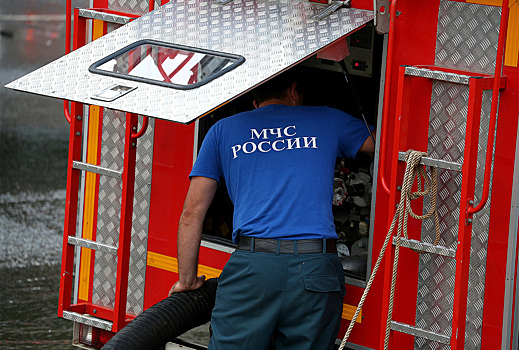 В Москве прогремел взрыв и пошел черный дым
