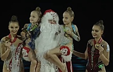 Сёстры Аверины показали новое шоу на «Новогодней ёлке спорта»