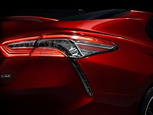 Toyota впервые показала новый седан Camry