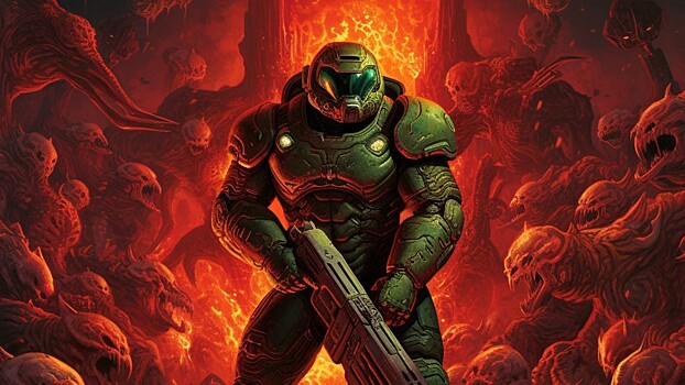 Кровь и демоны: нейросеть показала фильм по DOOM в стиле 80-х