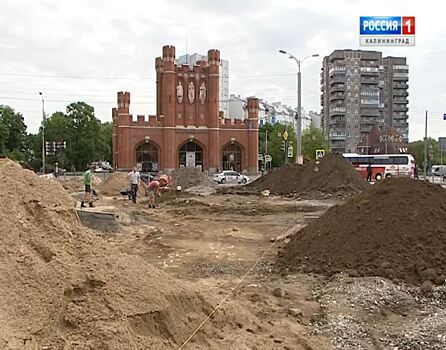 В Калининграде на улице Фрунзе будет обустроен сквер