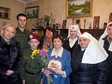 Ежегодная акция «Ветеран Победы» прошла в храме Архангела Михаила