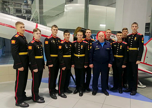 Для воспитанников Тверского СВУ проведена экскурсия по авиаконструкторскому бюро АО «Туполев»