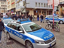 Машина въехала в толпу людей в Штутгарте