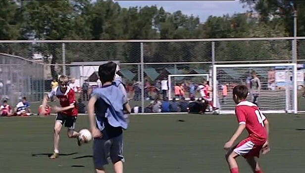 Под Лесосибирском футбольные ворота упали на голову школьнику