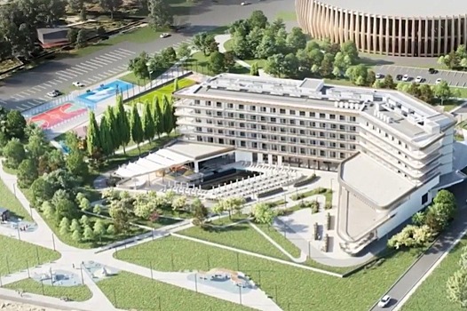 Отель сети Azimut Hotels начали возводить в Дербенте