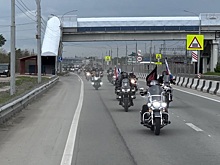 В Новосибирске «Ночные волки» открыли сезон масштабным мотопробегом