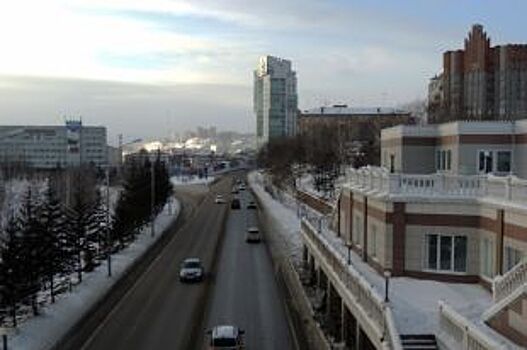 На выходных в Красноярске будет тепло и снежно