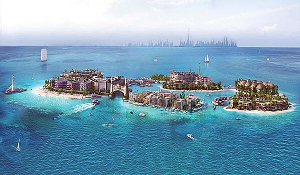В Дубае строят миниатюрную Европу на шести островах