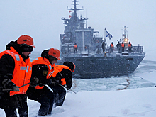 Корвет "Гремящий" завершил дальний поход