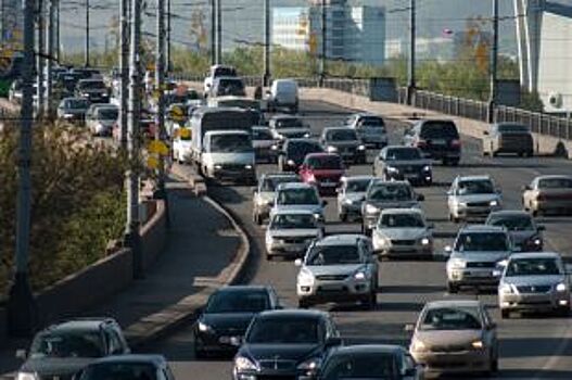 Пробки с Борского моста переместились в Неклюдово