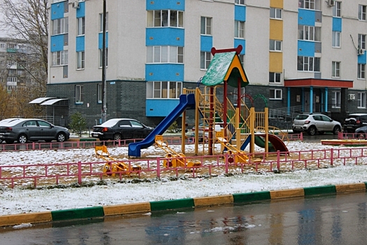 В Приангарье после аномальной жары выпал первый снег