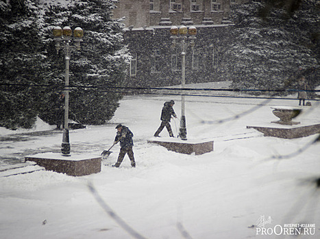 На выходных в Оренбуржье может выпасть снег